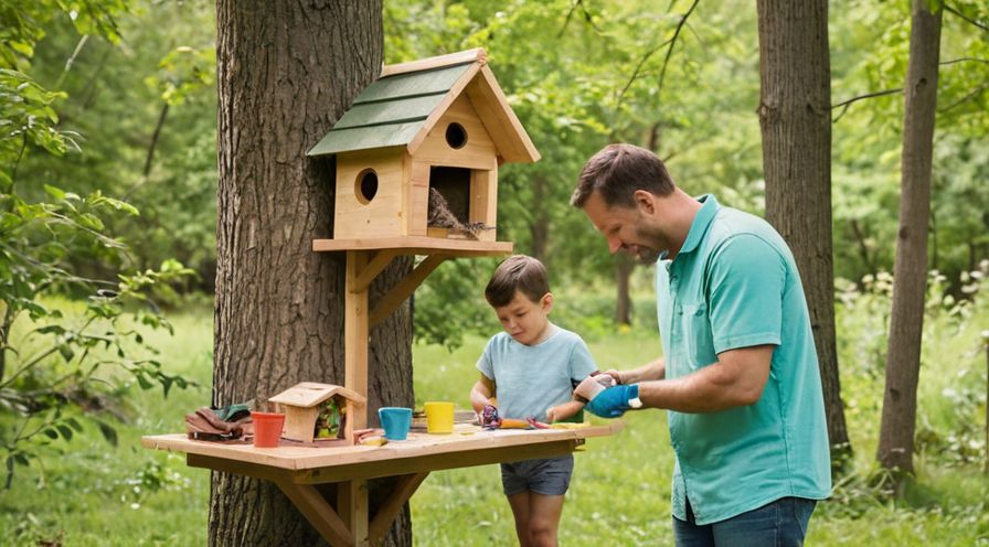 Wie baue ich ein Vogelhaus?