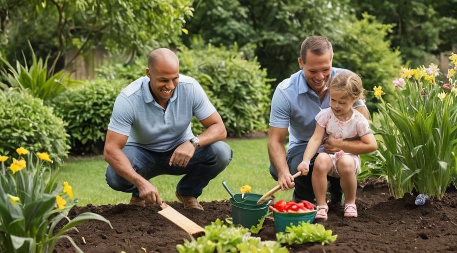 Gartenarbeit mit Kindern